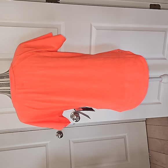 NEW BALANCE ICE X Women Activewear Short Sleeve Top T-shirt Neon Size L - Picture 7 of 13